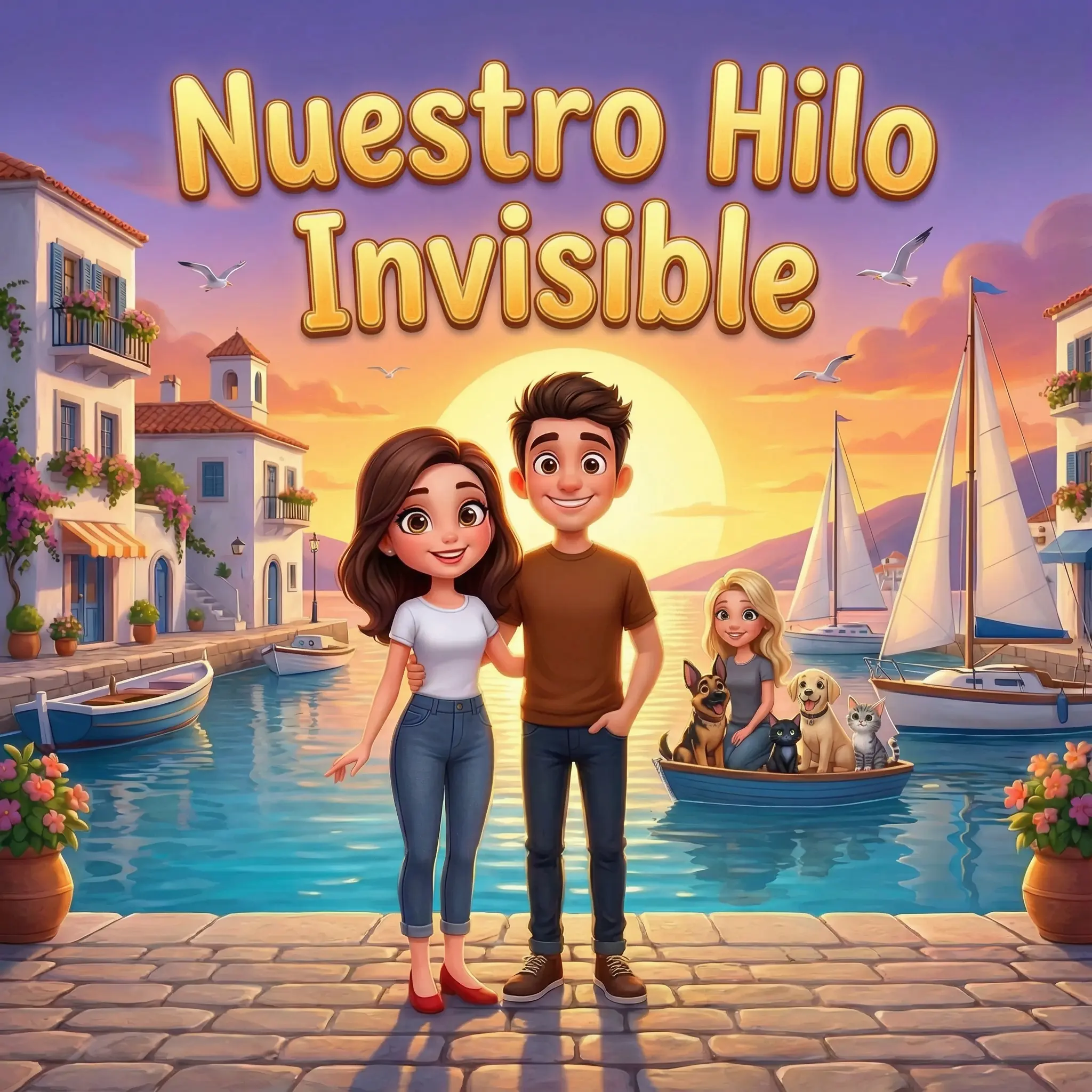 Portada ilustrada de «Nuestro Hilo Invisible»